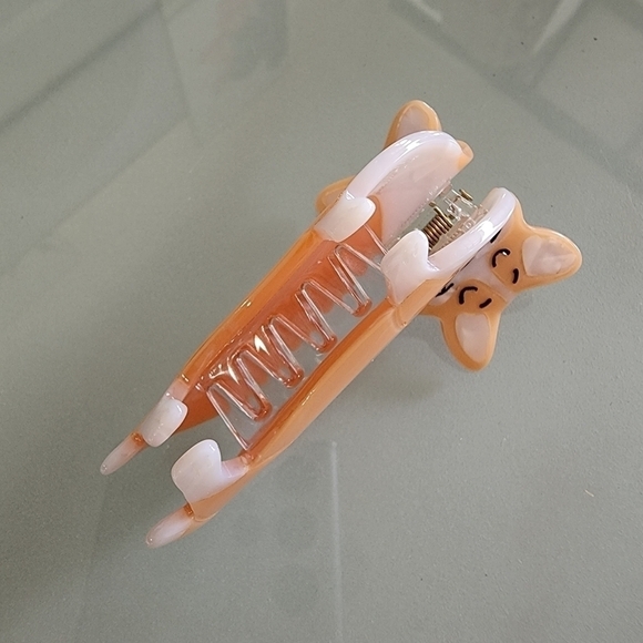 NEW Corgi Dog Animal Hair Claw Clip - Picture 6 of 13